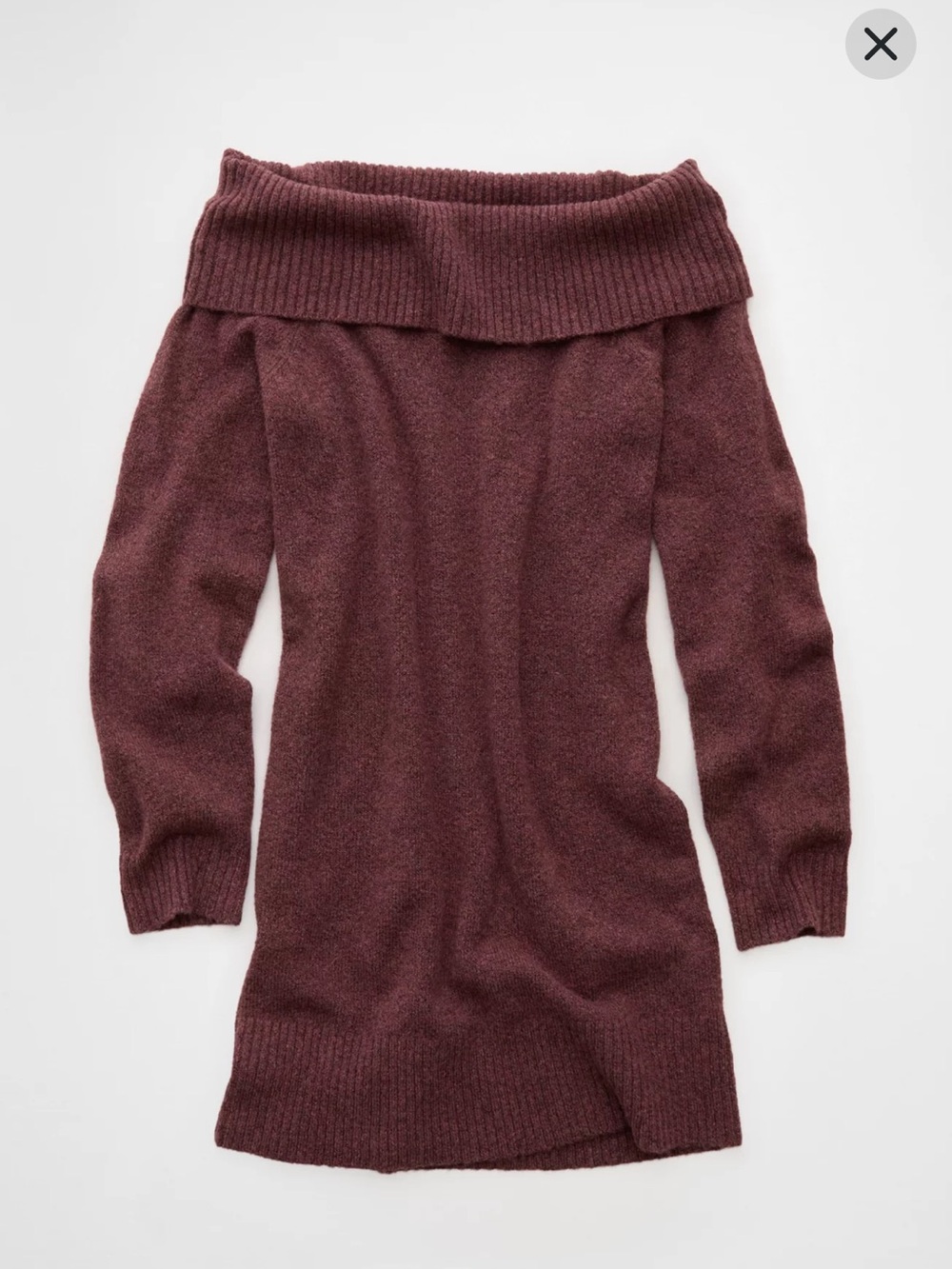 AE Off-Shoulder Mini Sweater Dress